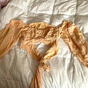 Off the shoulder top